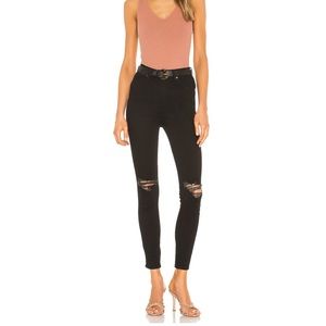 Rollas Denim galaxy rip jean size 24 in black Sold out on revolve